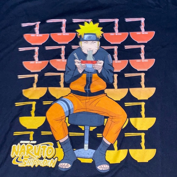 Other - Naruto XL black t-shirt. NWT